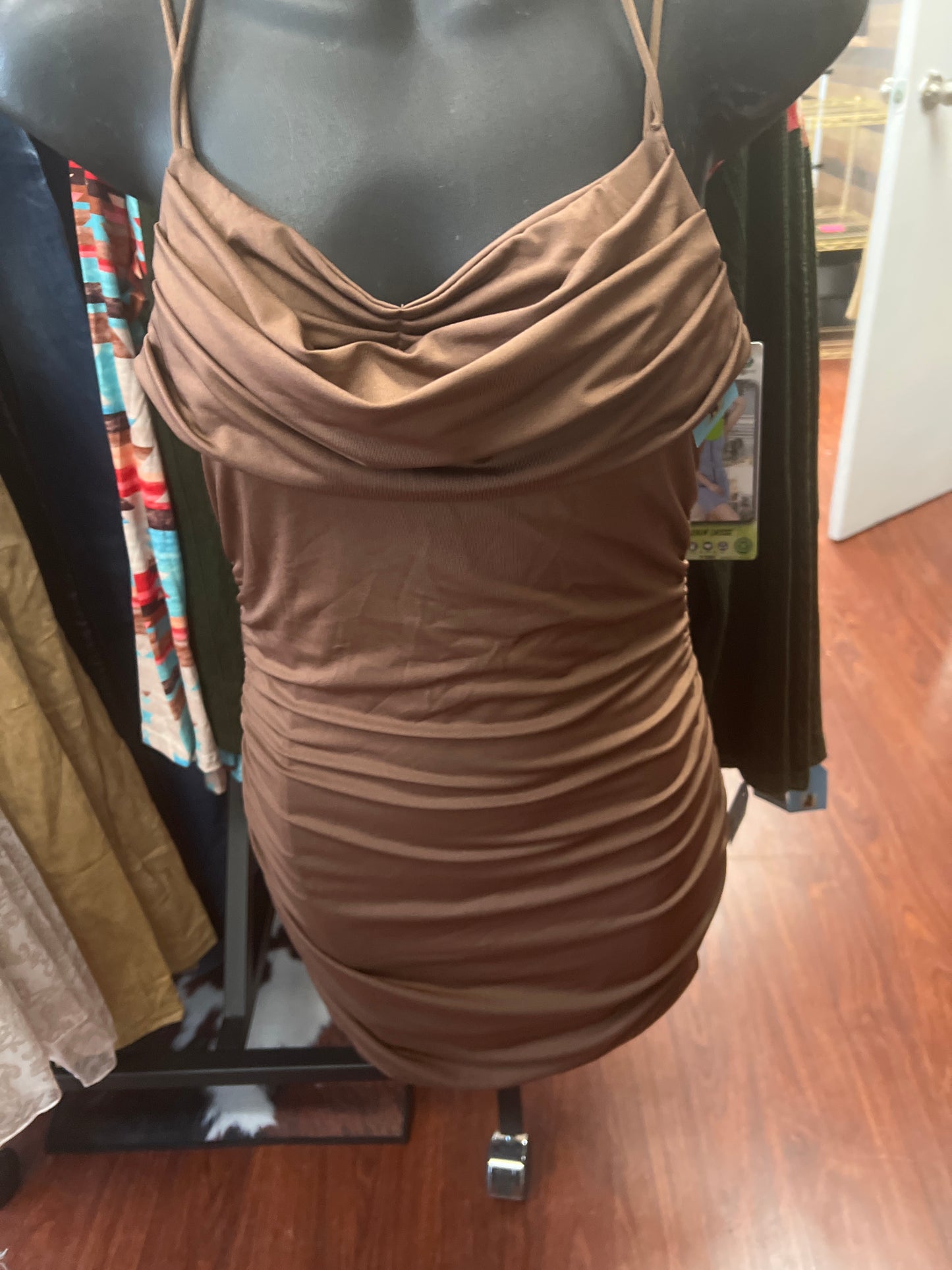 Brown dress