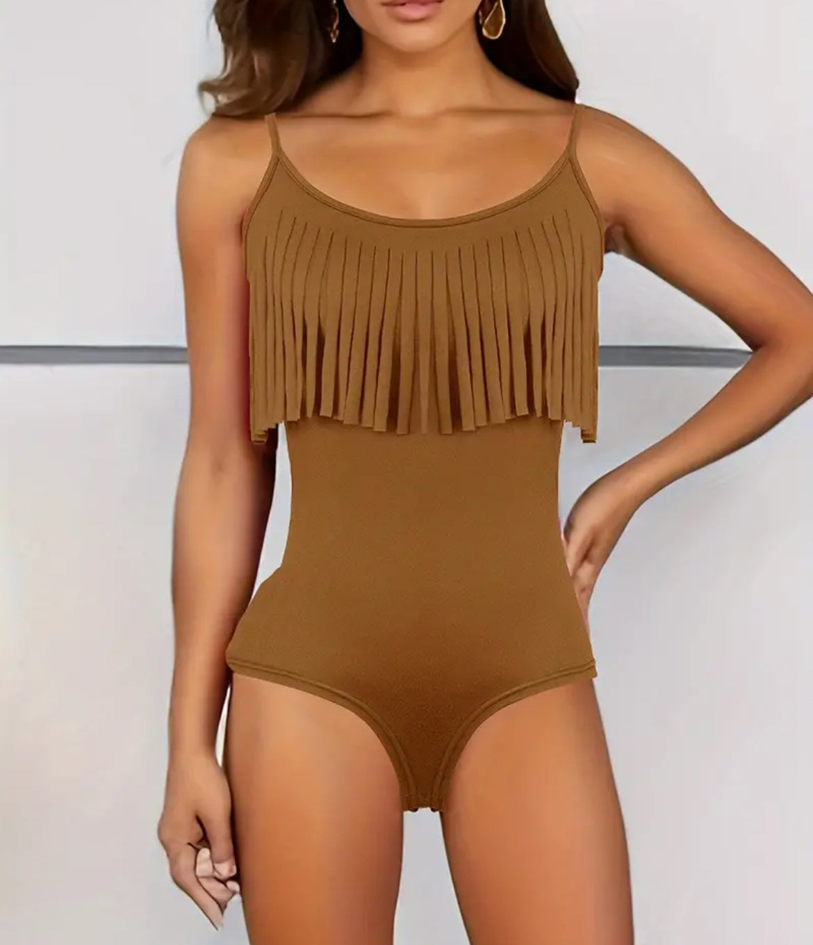 Fringe body suit