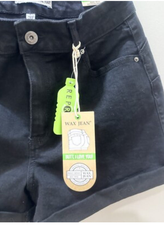 Wax Jeans high waste push up denim shorts