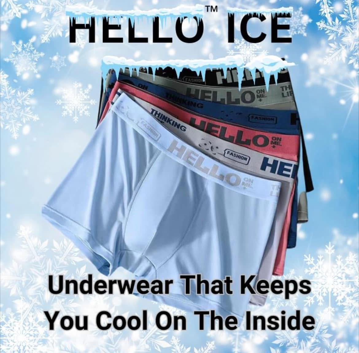 Hello men’s underwear cooling technology