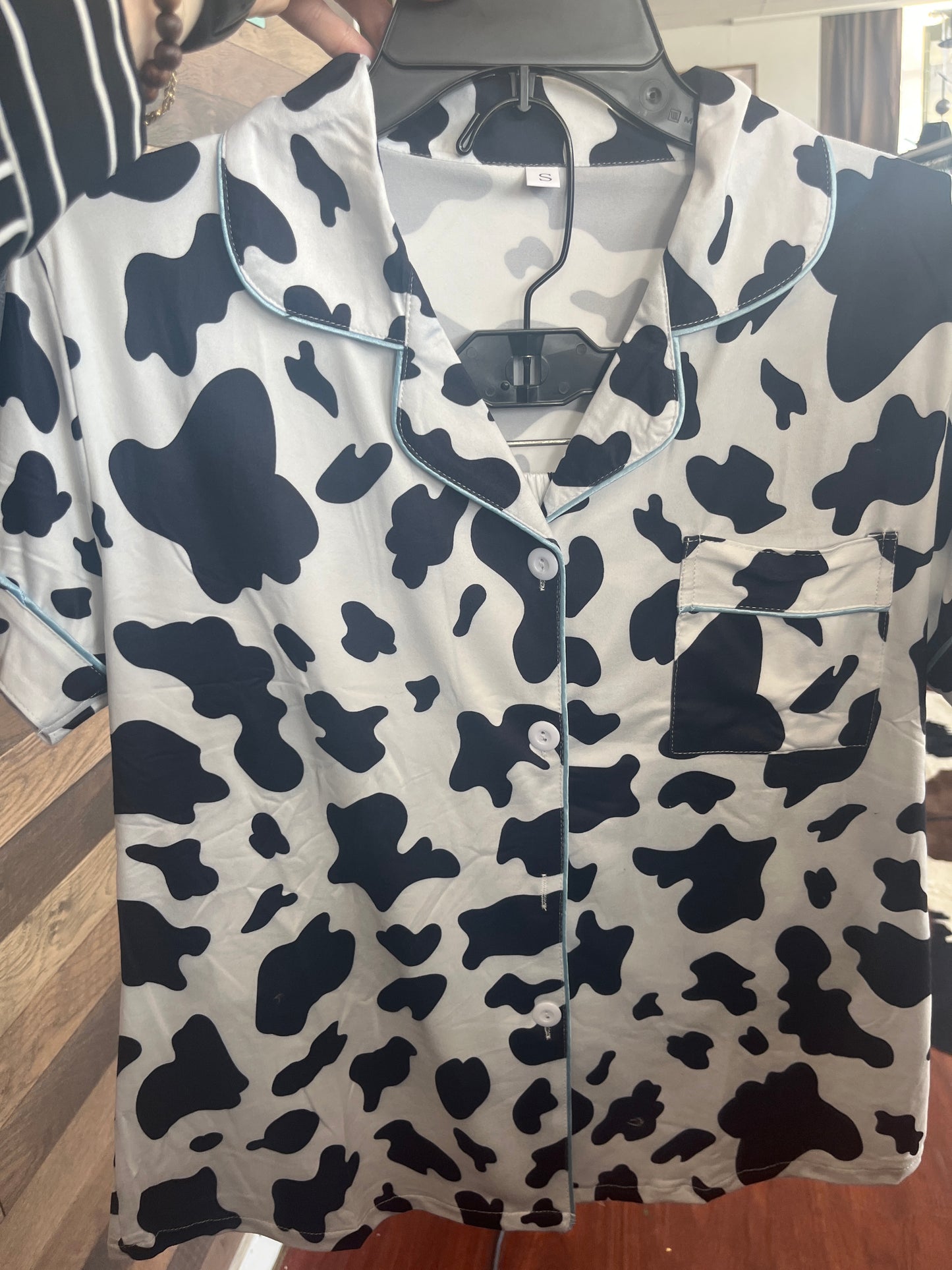 Cow Print Pajamas set