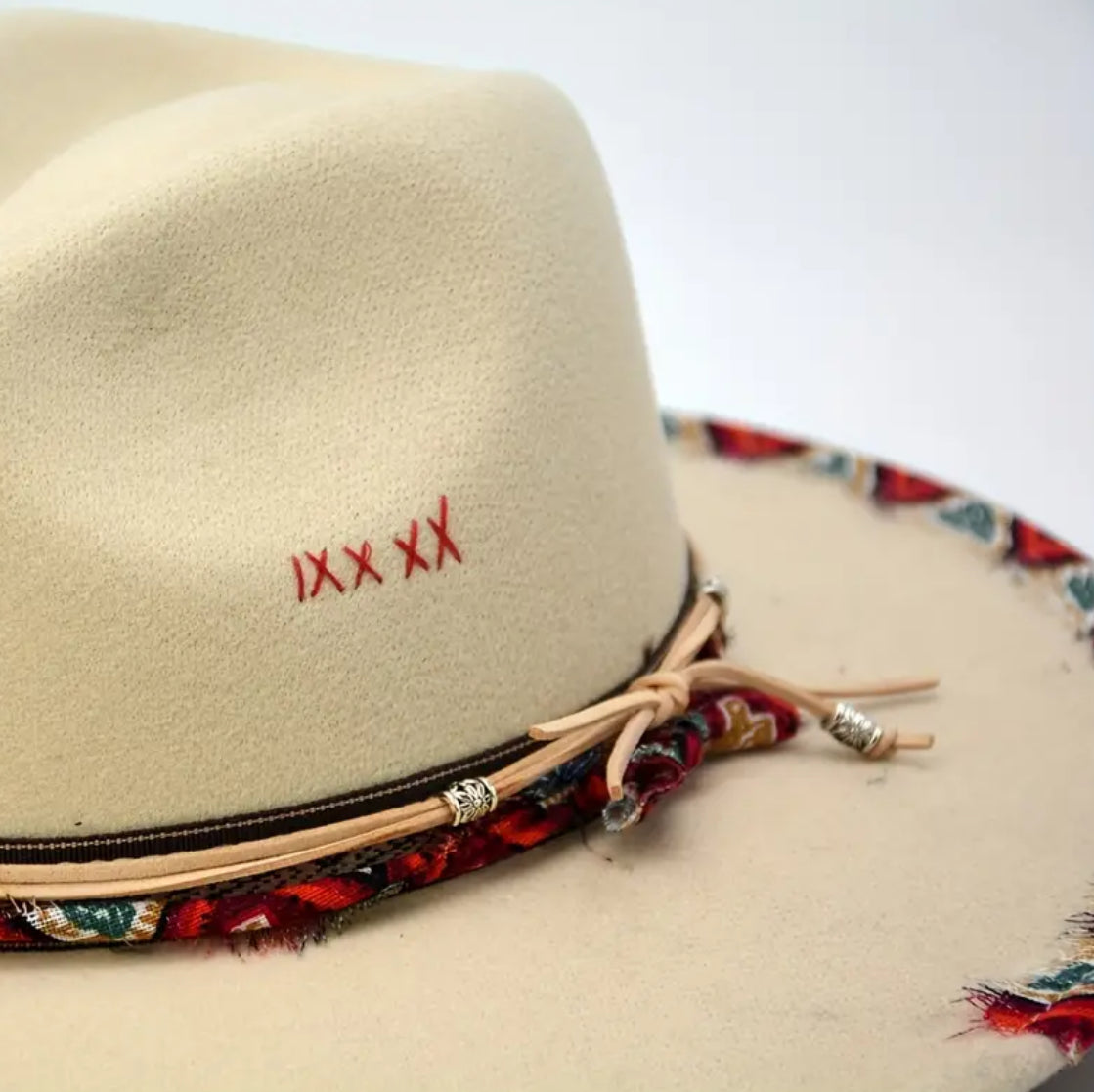 Stitched Up Cowgirl Hat