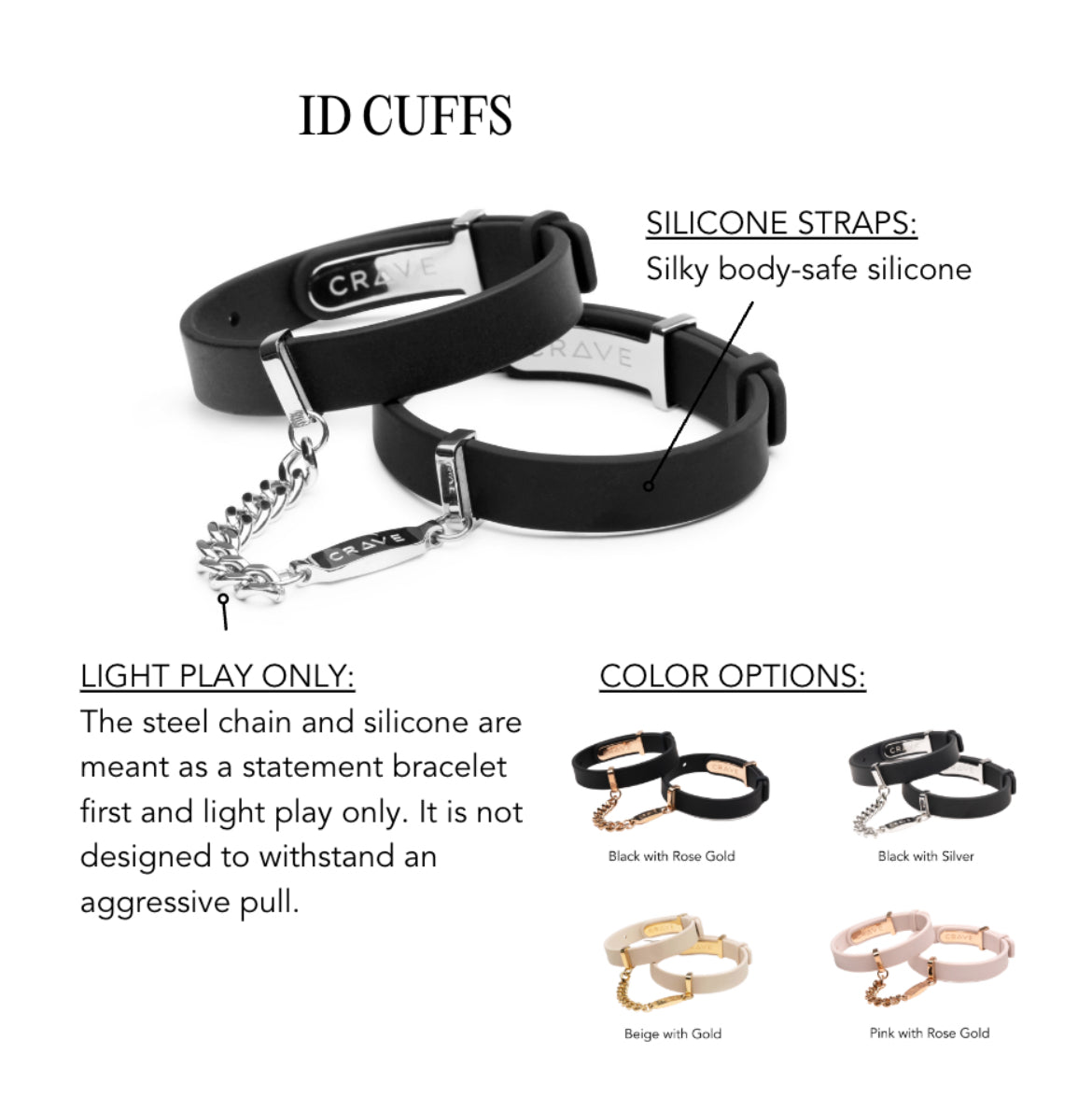 CRAVE ID Cuffs