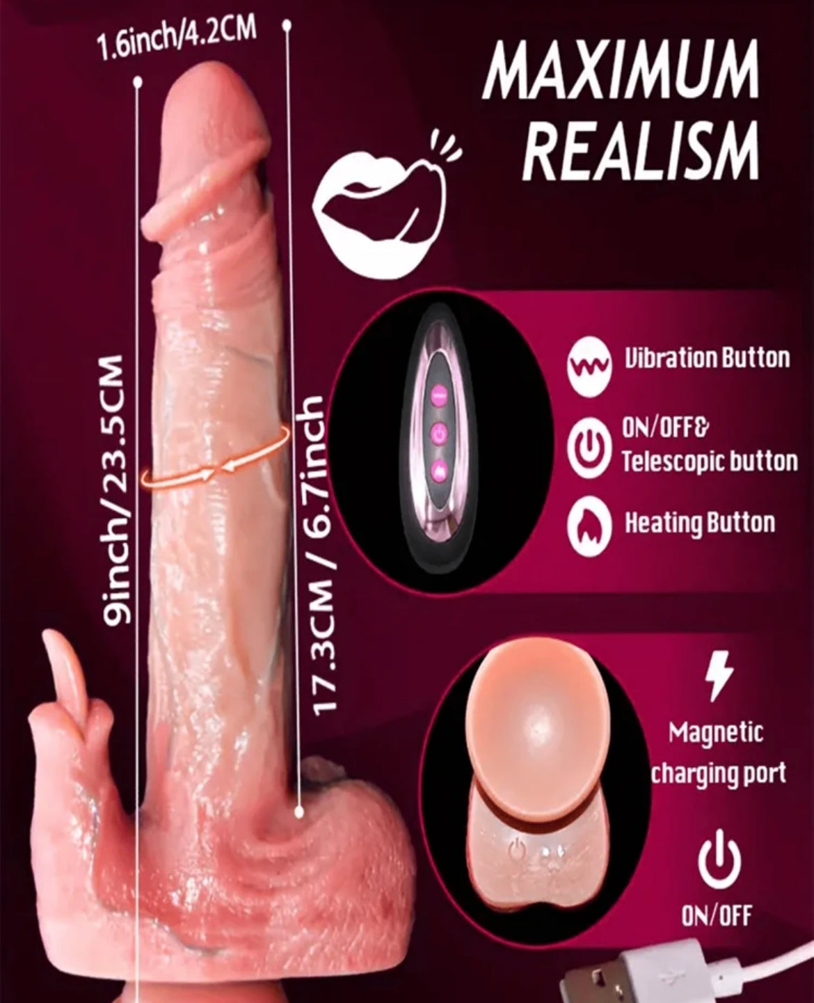 5 in 1 Dildo