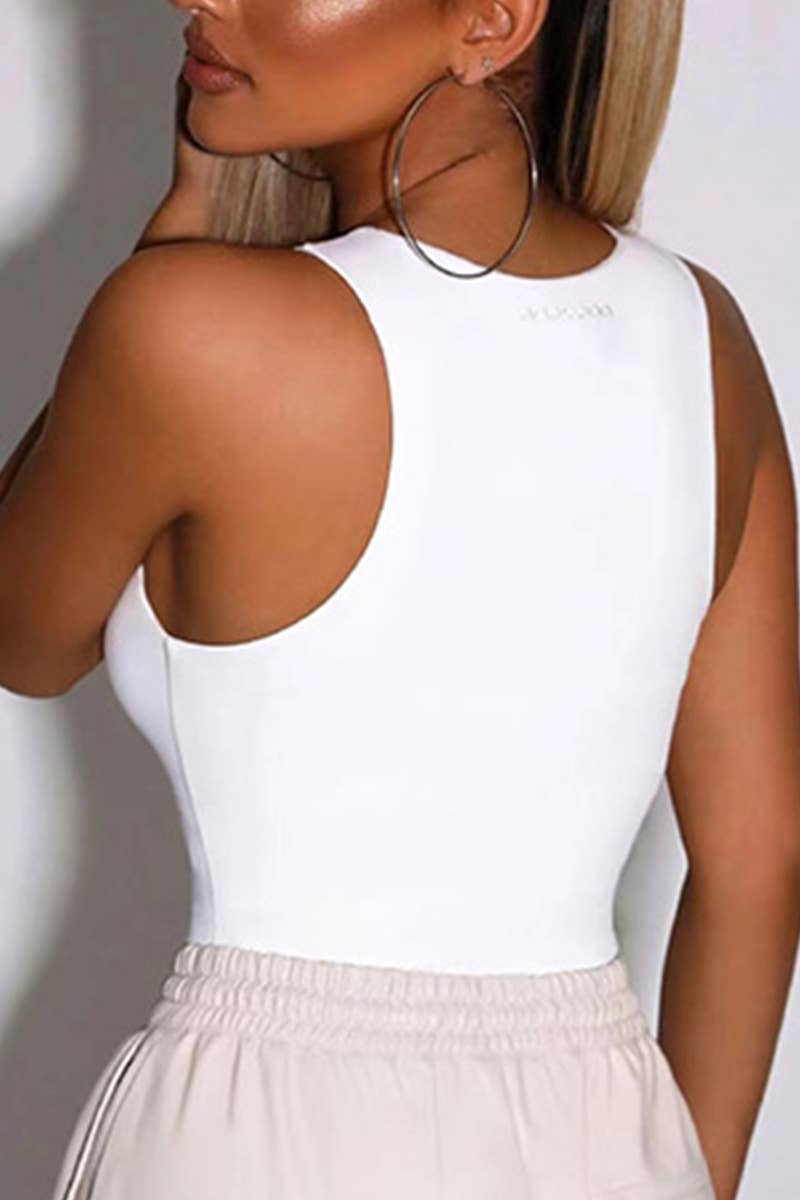 WOMEN SLEEVELESS BASIC CREW NECK BODYSUIT_CWSBSSL0017